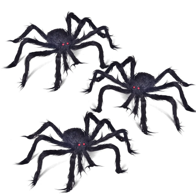 Giant Halloween Spiders Decorations - PopFun