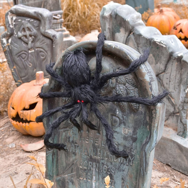 Giant Halloween Spiders Decorations - PopFun