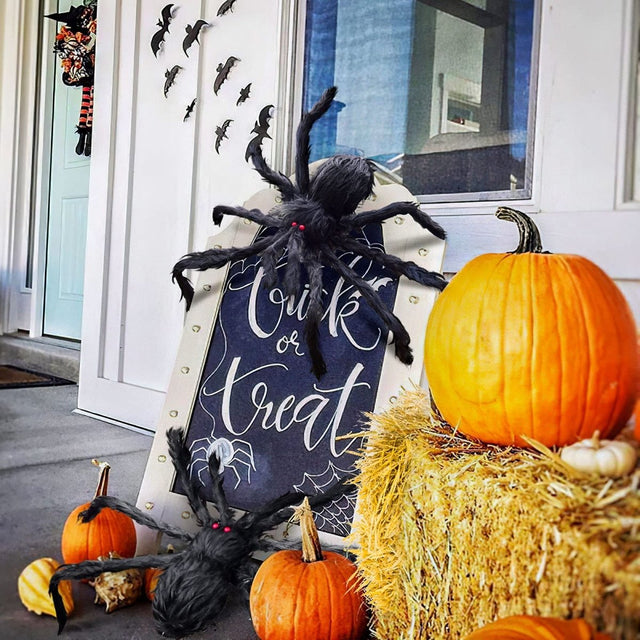 Giant Halloween Spiders Decorations - PopFun