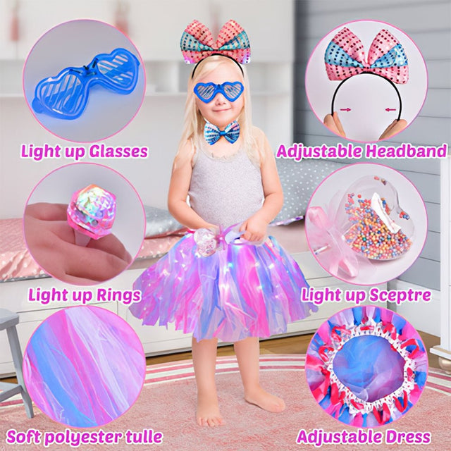 Girls LED Fairy Costume Set - PopFun