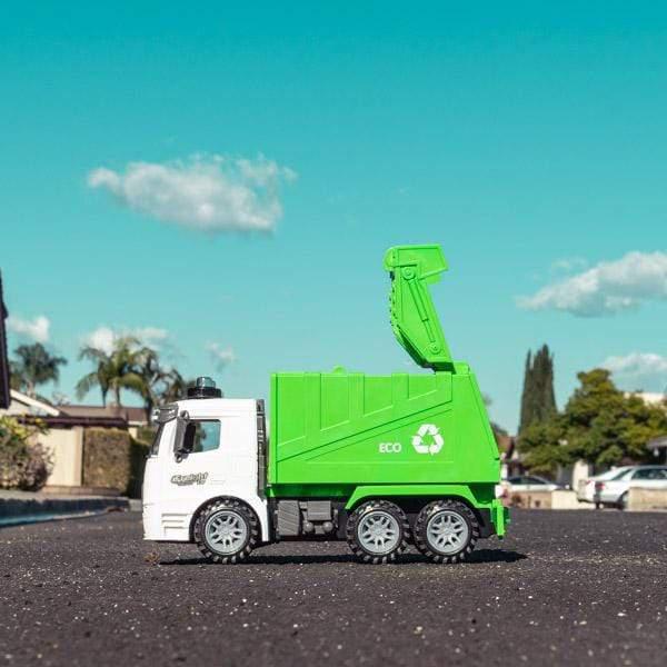 Green Recycling Truck Toy - PopFun