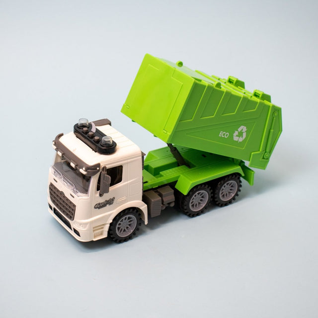 Green Recycling Truck Toy - PopFun