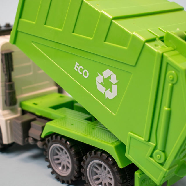 Green Recycling Truck Toy - PopFun