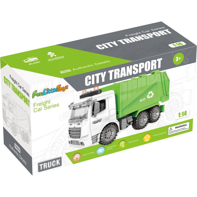 Green Recycling Truck Toy-Wholesale - PopFun