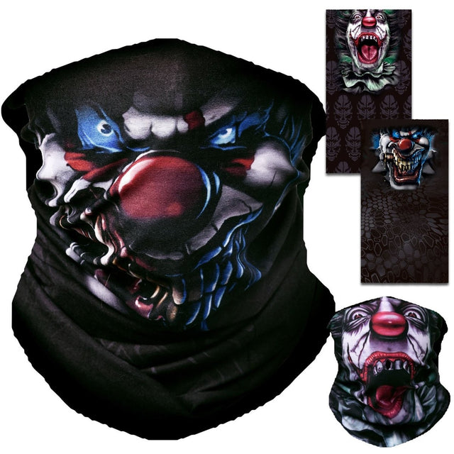 Halloween Clown Neck Gaiters - PopFun