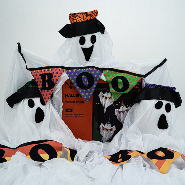 Halloween Ghost Decorations, 3 pcs - PopFun