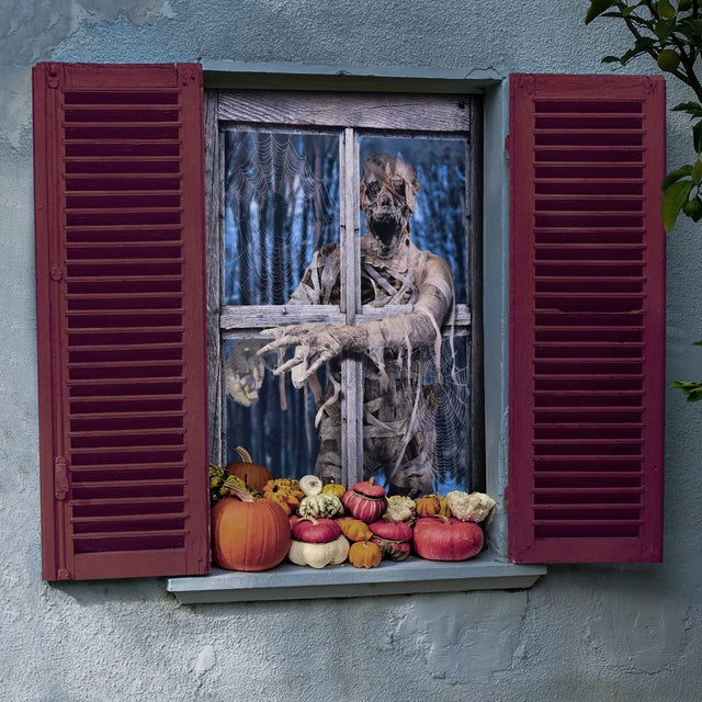 Halloween Indoor Decor Mummy Curtain - PopFun