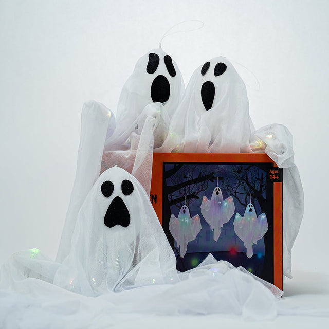Hanging Ghosts Outdoor Lights Set - PopFun