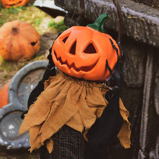 Hanging Pumpkin Man - PopFun