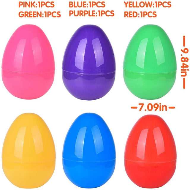 Jumbo Easter Eggs- 6pcs - PopFun