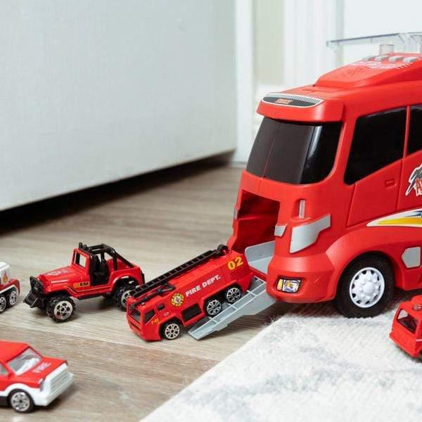 Jumbo Red Fire Engine Truck Toy - PopFun