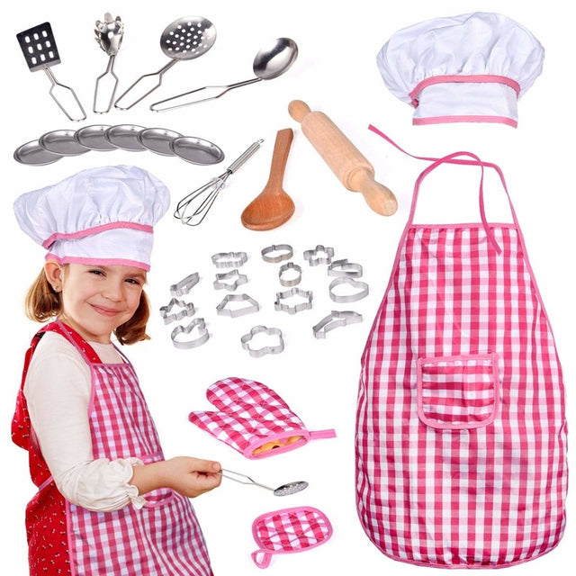 Kid Chef Pretend Play Set - PopFun