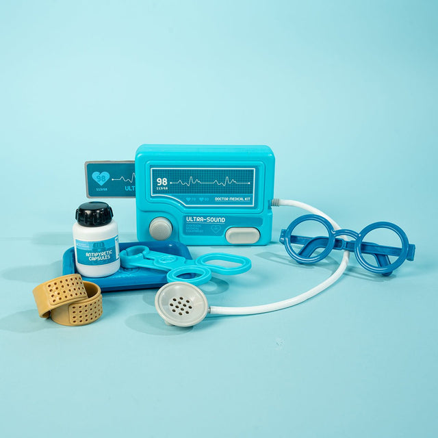 Kids Doctor Kit Pretend Play Set 17 Pcs - Wholesale - PopFun