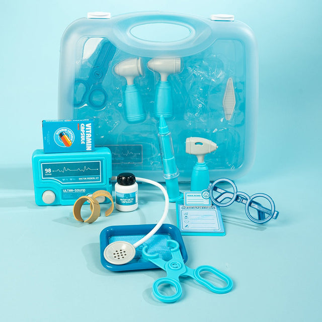 Kids Doctor Kit Pretend Play Set 17 Pcs - Wholesale - PopFun