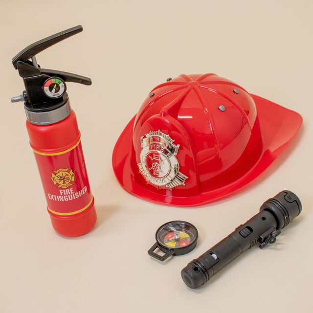 Kids Firefighter Costume Toy Set - PopFun