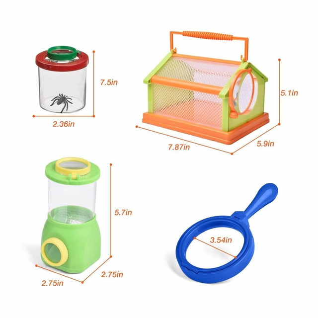 Kids Outdoor Toys: 10 Pcs Bug Catcher Kit - PopFun