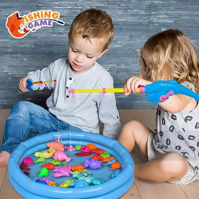 Magnetic Fishing Toys: 42 Pieces - PopFun