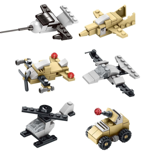 Military Vehicles Building Blocks Easter Eggs - PopFun