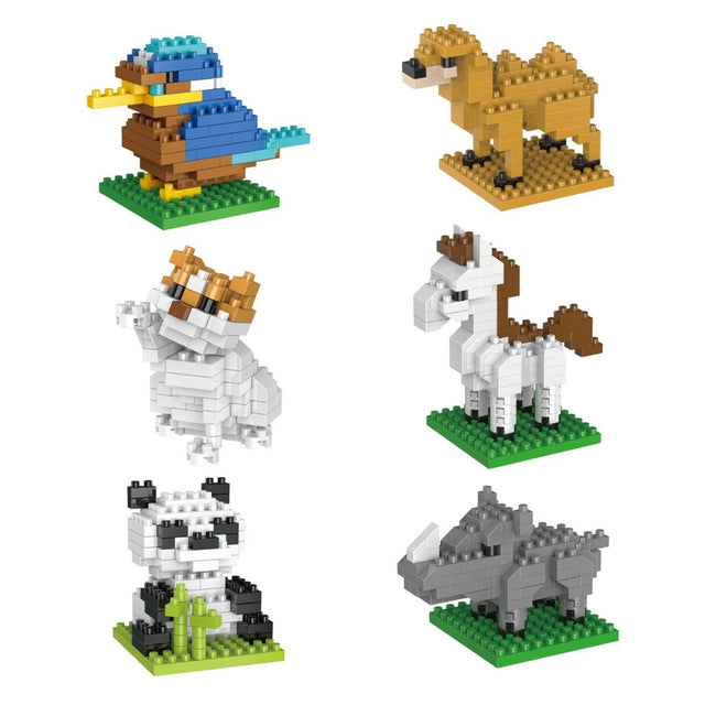 Mini Animals Building Bricks - PopFun