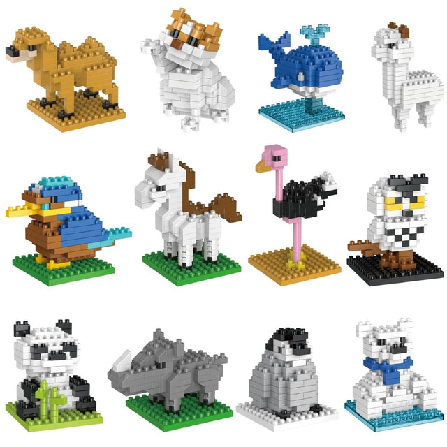 Mini Animals Building Bricks - PopFun