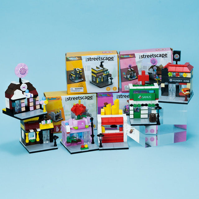 Mini City Streetscape Building Blocks-Wholesale - PopFun