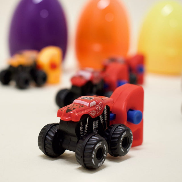Monster Vehicle Treasure Eggs: 18 Pc Bundle - PopFun