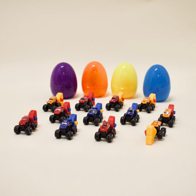 Monster Vehicle Treasure Eggs: 18 Pc Bundle - PopFun