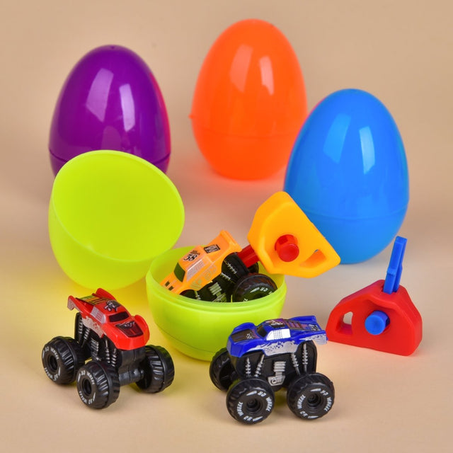 Monster Vehicle Treasure Eggs: 18 Pc Bundle - PopFun