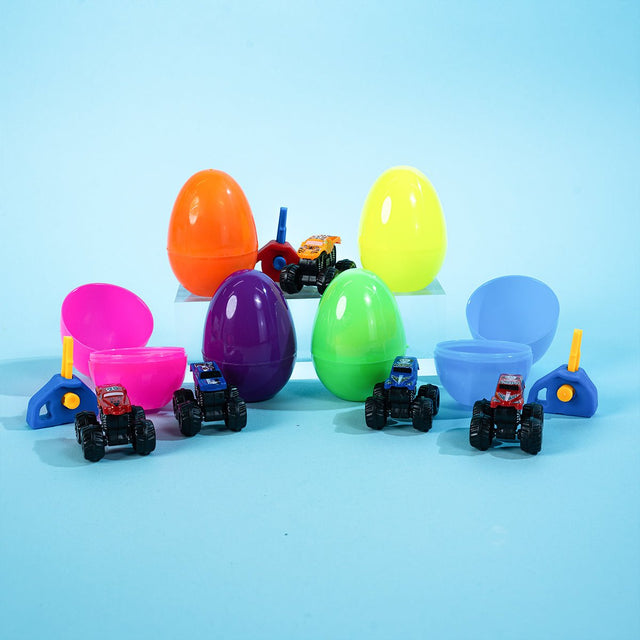 Monster Vehicle Treasure Eggs: 18 Pc Bundle-Wholesale - PopFun