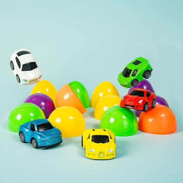 Old School Pullback Cars: 12 Piece Party Pack-Wholesale - PopFun