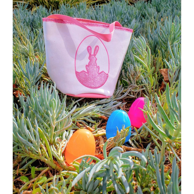 Pink Easter Bunny Basket - PopFun
