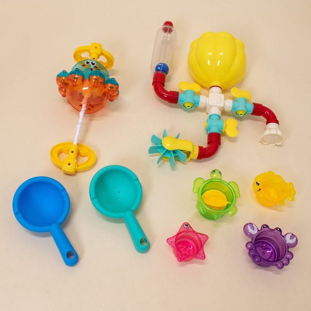 Pipes and Valves Bath Toys - PopFun