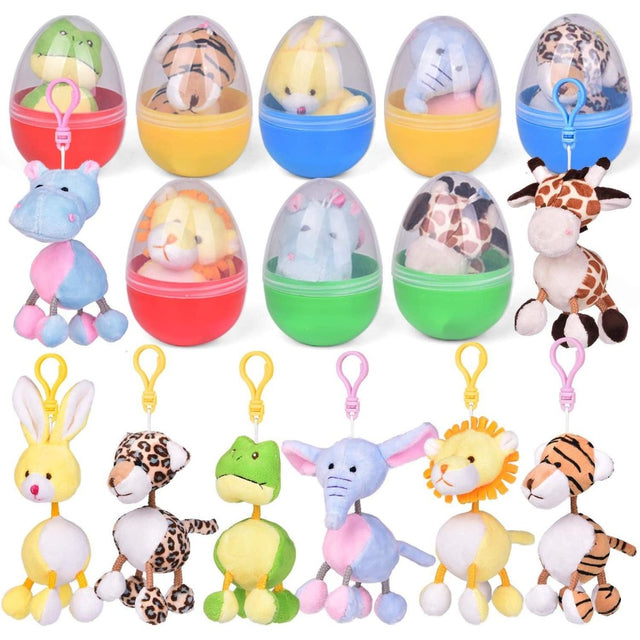 Plush Animal Keychain Easter Eggs-Wholesale - PopFun