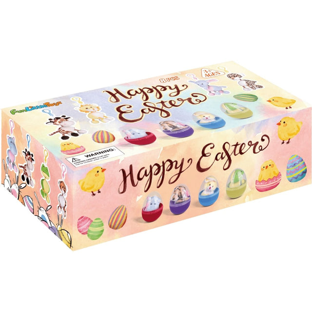 Plush Animal Keychain Easter Eggs-Wholesale - PopFun