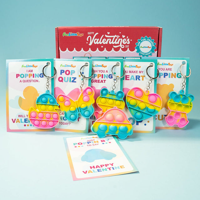 Pop It Valentines Toys and Cards for Kids - PopFun