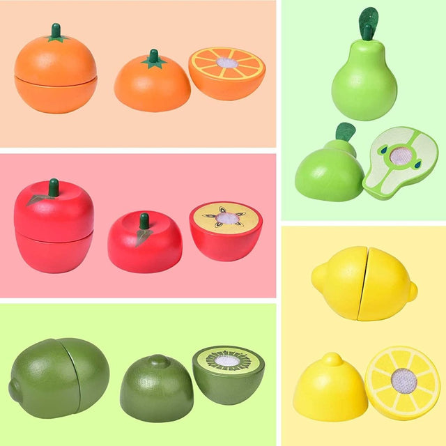 Pretend Cutting Fruits Set - PopFun