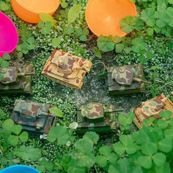 Pullback Military Vehicles Easter Eggs - PopFun