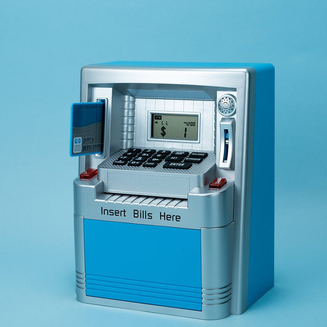 Realistic ATM Piggy Bank Pretend Play Set - Wholesale - PopFun