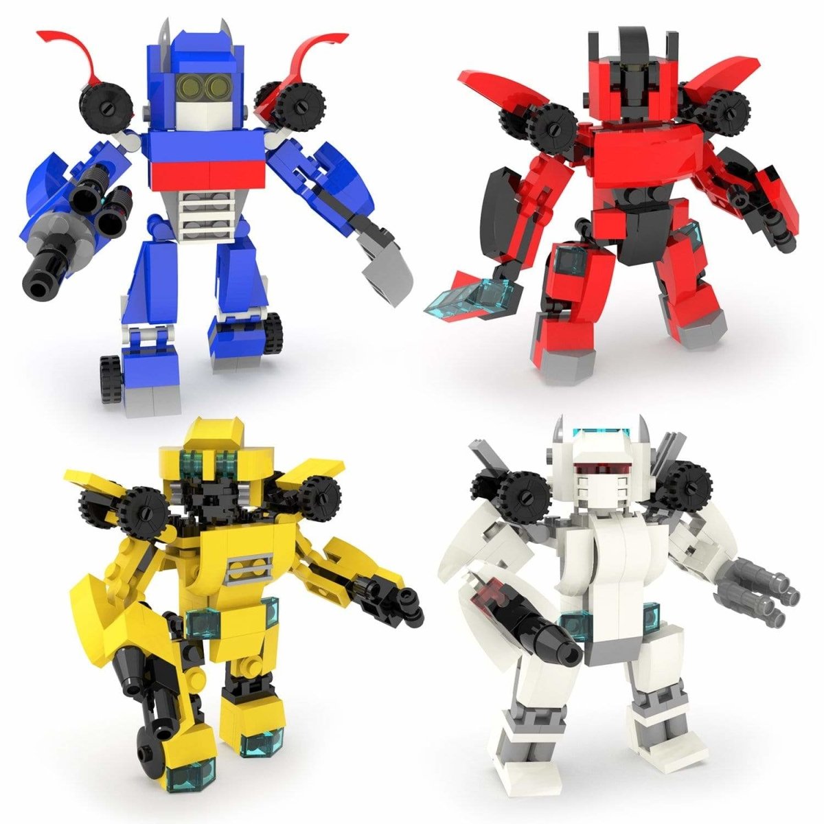 Robot Building Blocks | Fun Little Toys – funlittletoys
