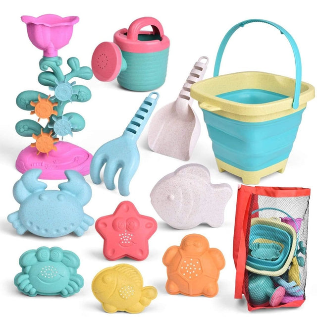 Sandbox Toys with Collapsible Bucket-Wholesale - PopFun