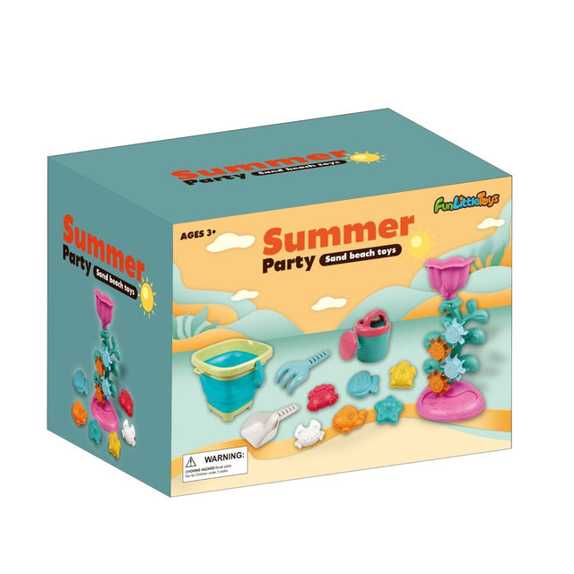 Sandbox Toys with Collapsible Bucket-Wholesale - PopFun