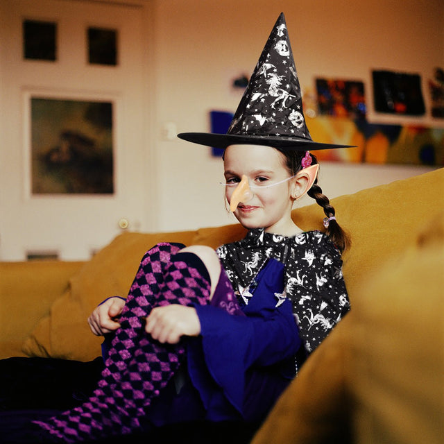 Scary Halloween Witch Costume with Mask - PopFun