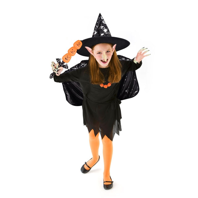 Scary Halloween Witch Costume with Mask - PopFun