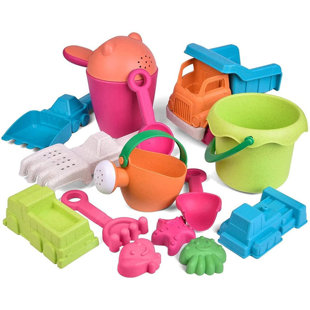 Sea Animal Beach Mold Toy Set with Dump Truck - PopFun