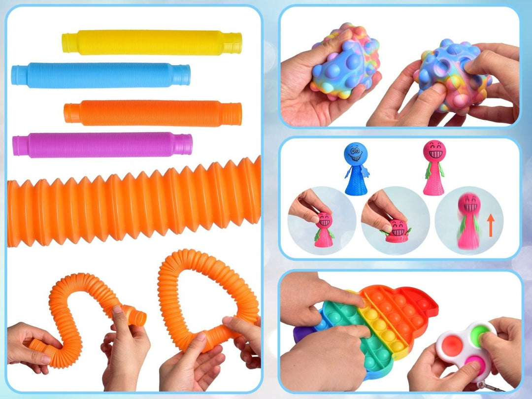 Sensory Fidget Toys Set 32 pcs | Fun Little Toys – funlittletoys