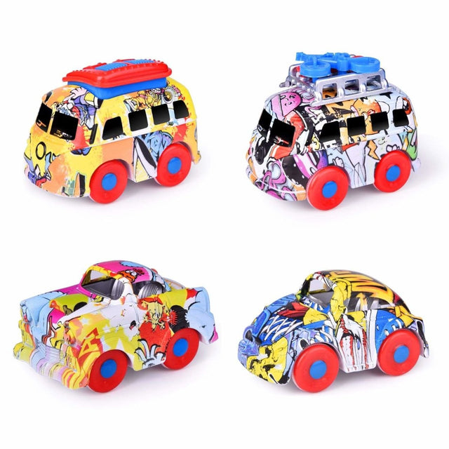 Spray-Painted Die-Cast Toy Cars-Wholesale - PopFun