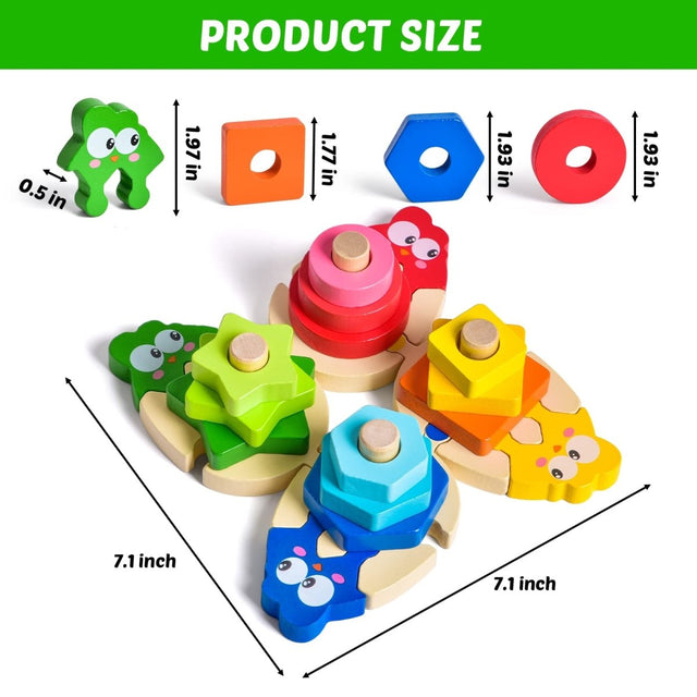 Stacking and Sorting Toys for Toddlers - PopFun