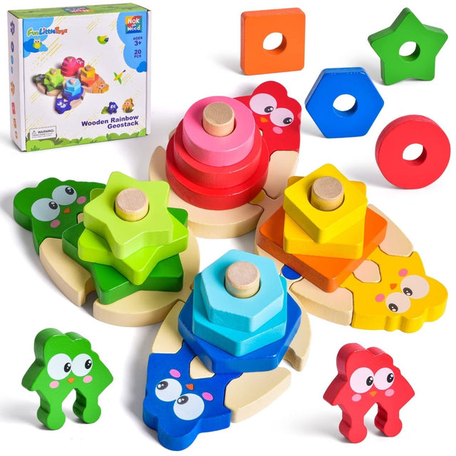 Stacking and Sorting Toys for Toddlers - PopFun