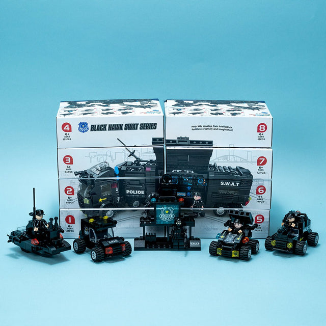 SWAT Police Building Blocks Set-Wholesale - PopFun