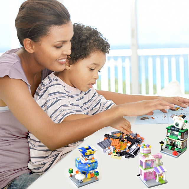 Tiny Blocks and Shops Building Blocks for Kids - PopFun